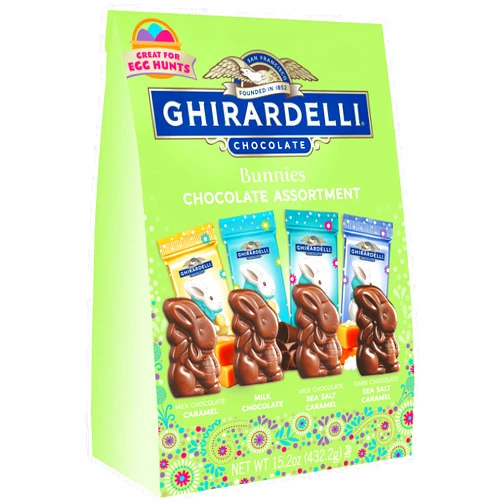 GHIRARDELLI Bunnies Chocolate Assortment, 15.2 Oz bag