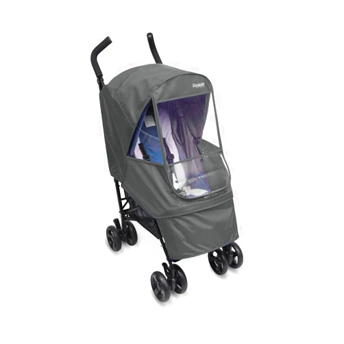 Manito Elegance Alpha Stroller Weather Shield/Rain Cover (Grey - Small)