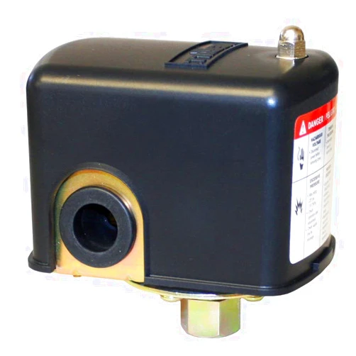 Merrill MFG MPSHD6080 Water Well Pressure Control & Air-Pump Pressure Switch, 60-80 PSI Pressure Setting, NEMA 1, Adjustable Differential,1/4