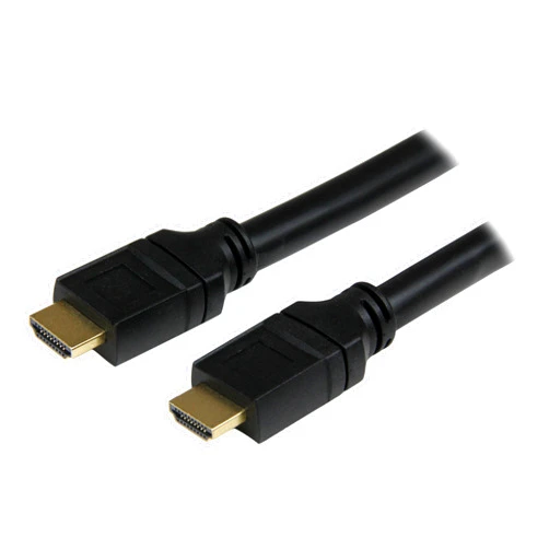 StarTech.com 25ft Plenum Rated HDMI Cable, 4K High Speed Long HDMI Cord w/Ethernet, 4K30Hz UHD, 10.2 Gbps, HDCP 1.4, in Wall Plenum HDMI 1.4 Display Cable, HDMI to HDMI Computer to TV Cable (HDPMM25)
