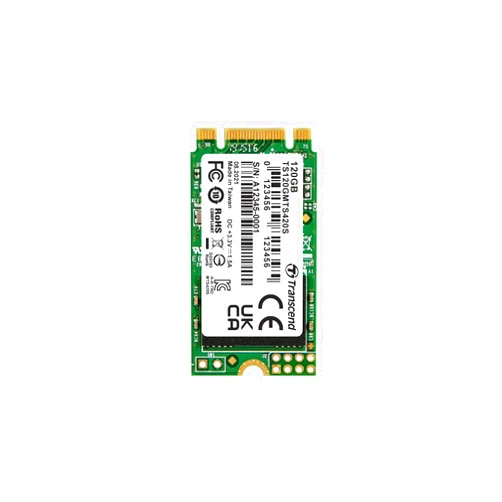 Transcend 3D TLC NAND with SSD M. 2 2242 Sata – Iii GB/S mts420s Series