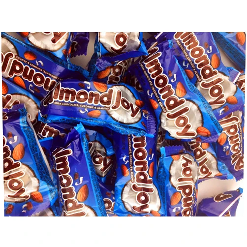 Yecna Almond Joy Bars, Milk Chocolate Coconut Filled Snack Size Treats (Pack of 2.5 Pounds)
