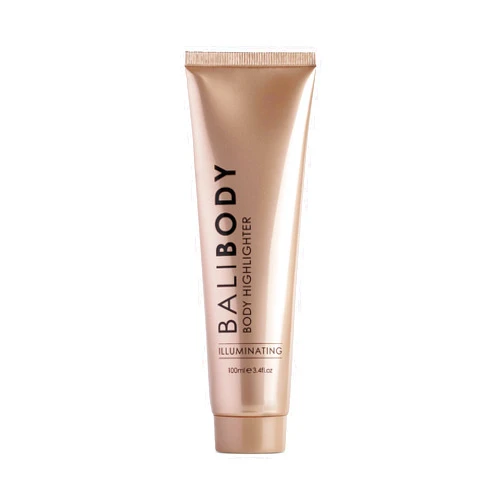 BALI BODY Body Highlighter, Shimmering Luminizer, Hydrating Light Reflecting Technology, Flawless Finish, Vegan and Cruelty-Free (100 ml/3.4 fl oz)