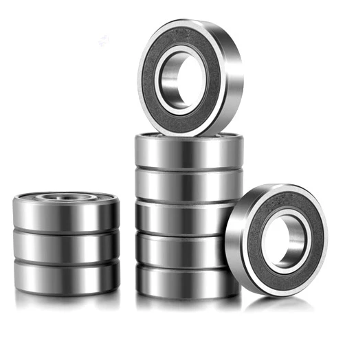 Donepart R3-2RS Bearing, Miniature Ball Bearing, 3/16x1/2x0.196 Inches, Both Sides Rubber Sealed and pre-Lubricated with Grease for Motors, Rollers, and Pulleys