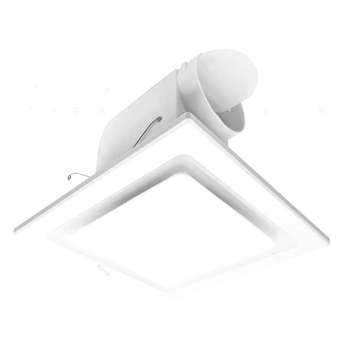 Jinhong Bathroom Fan Ceiling Mount Exhaust Ventilation Fan Ceiling Exhaust Fan Extractor Fan 141 CFM 1.2 Sones,Quiet Bathroom Ventilation Exhaust Fan for Shower,Restroom,Office,Home(Flat Plate)