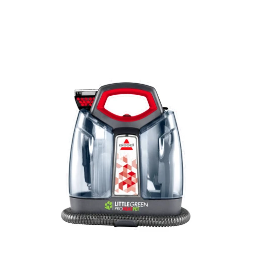 BISSELL Little Green Proheat Portable Deep Cleaner/Spot Cleaner and Car/Auto Detailer with self-Cleaning HydroRinse Tool for Carpet and Upholstery, Red