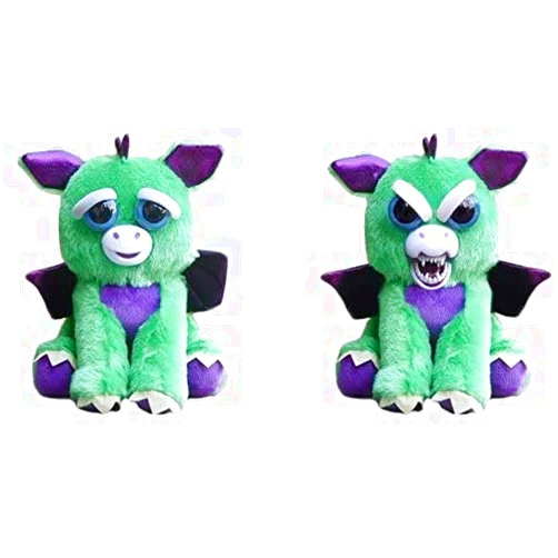 William Mark Feisty Pets Ferdinand Flamefart Dragon - Stuffed Toy, Polyester Material, 9