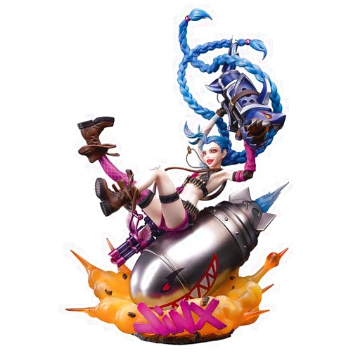Good Smile Company Myethos League of Legends: Jinx 1:7 Scale PVC Figure, Multicolor