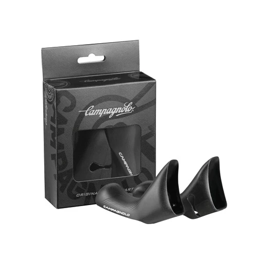 Campagnolo Super Record Disc 12 Brake Hoods Black Pair - EC-SRDB600