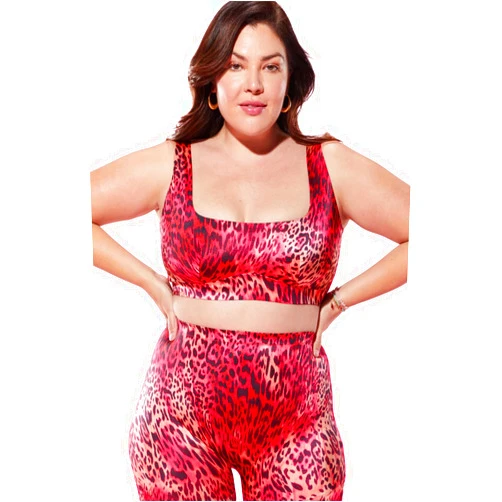 YITTY Women's Headliner Shaping Midi Bralette, Medium Compression