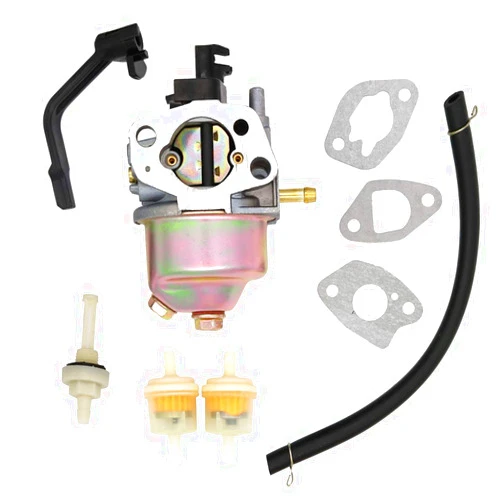 SAKITAM Carburetor Carb with Gasket Spark Plug Fuel Filter Kit for New Carburetor compatible with Powerhorse 208CC 3000PSI Power Pressure Washer 1577110 Carb