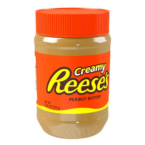 HERSHEY'S Reese's Creamy Peanut Butter, 18 Ounce