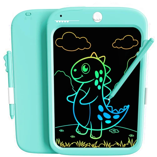 bravokids 10inch LCD Writing Tablet for Kids, Colorful Toddlers Toys Drawing Board, Educational GirlsToys, Unicorn Doodle Board Toys for 2 3 4 5 6 7 8 Year Old, Boys Birthday