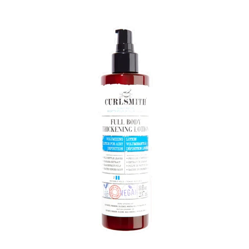 CURLSMITH - Full Body Thickening Lotion - Instant Volume for All Hair and Curl Types, Vegan (237ml/8 fl oz)