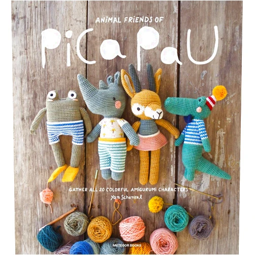 By Yan Schenkel (Author), Amigurumipatterns.net (Editor) Animal Friends of Pica Pau: Gather All 20 Colorful Amigurumi Animal Characters