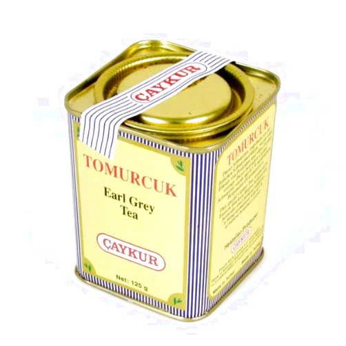 Caykur Earl Grey Tea in Can - (Tomurcuk Tea) 4.4oz (125g) by Caykur