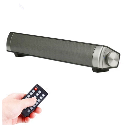 ASIYUN Computer Speakers for Desktop, Wired and Wireless Computer Sound Bar, Stereo USB Powered Mini Soundbar Speakers for PC Tablets Laptop Desktop Projector Cellphone