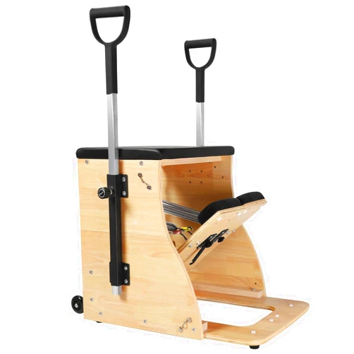 Arkantos Pilates Chair, Split-Pedal Stability Combo Chair with Handles, Yoga Fitness Trainer, Pilates Reformer Machine, Pilates Equipment Perfect for Home Use & Gym Workout
