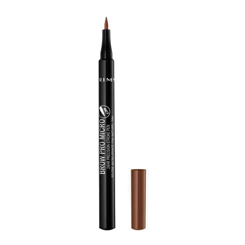 Rimmel London Brow This Way Eyebrow Pencil, Highly Pigmented, Long-Wearing, Easy to Apply, 003, Soft Brown, 0.03oz