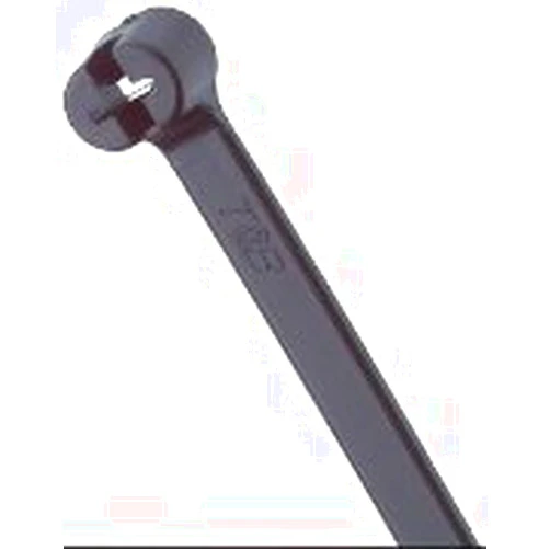 Thomas & Betts TY27MX Cable Tie 120lb 13 UV Black Nylon with Stainless Steel Locking Device, 500 Per Bag by Thomas & Betts