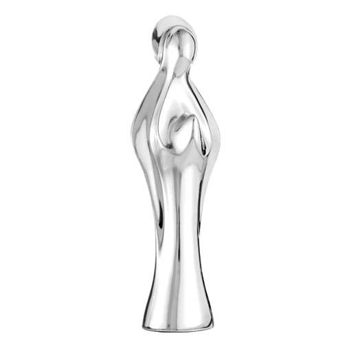 Nambe Holiday Collection Madonna Figurine | 9 Inch Holiday Figurine | Virgin Mary Statue Made Alloy and Holiday Décor | Designed by Alvaro Uribe