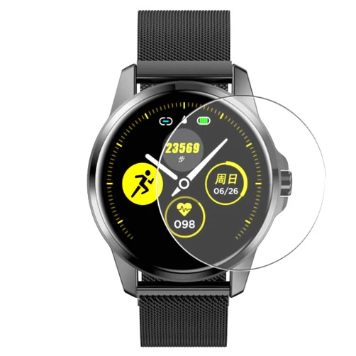 Puccy 3 Pack Screen Protector Film, compatible with EIVOTOR R23 Smartwatch Smart Watch TPU Guard （ Not Tempered Glass Protectors ） new version