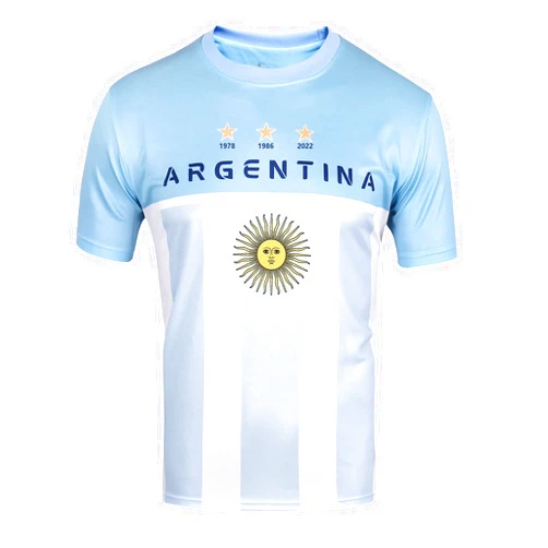 SINLEISI 2022 World Cup/ 2024 Copa America Fan Soccer Jersey - Argentina, Brazil, Mexico & USA