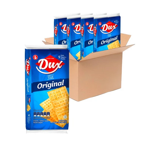 Dux Original Crackers | Salty & Crunchy | Enjoy Anytime | 8.82 Ounce (Pack of 4)