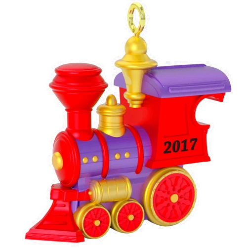 Hallmark 795QXM8592 Miniature Train Keepsake Christmas Ornaments