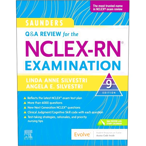 By Linda Anne Silvestri PhD RN ANEF FAAN (Author), Angela Silvestri PhD APRN FNP-BC CNE (Author) Saunders Q & A Review for the NCLEX-RN® Examination