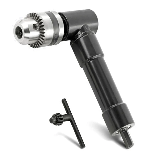 Jamiikury Cordless Right Angle Drill Adapter, 90 Degree Adapter Drill with 3/8