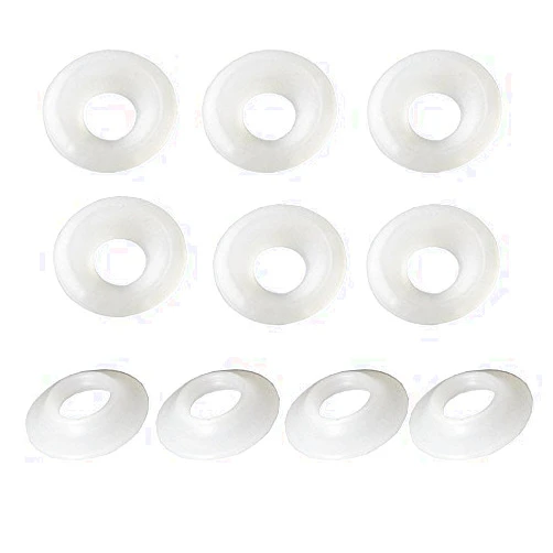 UP100 New Silicon Rubber Grolsch EZ Cap Swing Top Bottle Washer Gasket Red/white 25pcs (White)