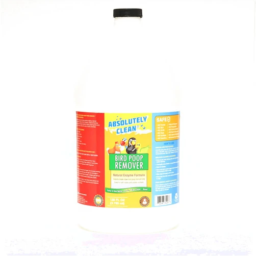 Absolutely Clean Amazing Bird Poop Remover - Just Spray/Wipe - Safely & Easily Removes Bird Messes - Use Indoor/Outdoor - Made in The USA