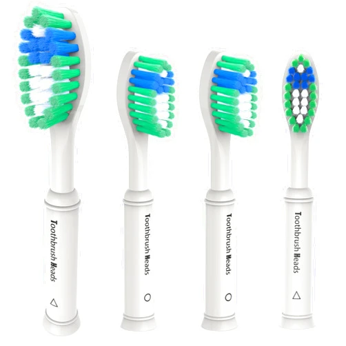 Helalkit Replacement Toothbrush Heads for Oral B Electric Toothbrush Precision Clean Brush Heads Refill Compatible with Oral B Braun Pro Smart Genius Toothbrushes