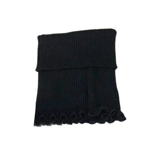 Floralby Warm Scarf High Neck False Collar Sweet Winter Supplies Black