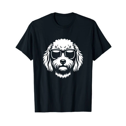 Cavapoo Lover Theme Designs Cute Cavapoo Sunglasses Dog Graphic Design T-Shirt