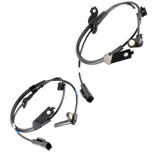 ANGLEWIDE 2 x ABS Wheel Speed Sensors Left & Right & Front Replacement for 2007 2009-2011 for Mitsubishi Outlander 2008-2015 for Mitsubishi Lancer