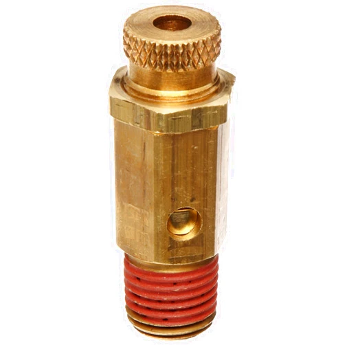 Control Devices-NC25-1UK002 NC Series Brass Non-Code Safety Valve, 25-200 psi Adjustable Pressure Range, 1/4