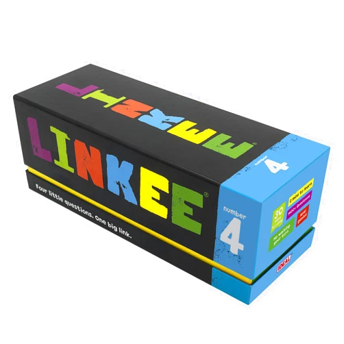 Ideal | LINKEE Trivia Game: Four Little Questions, with one Big Link! | Family Games | for 2-30 Players | Ages 12+, Nylon/a
