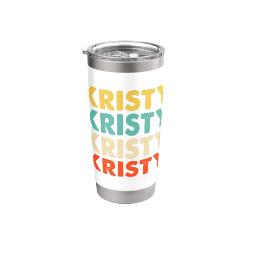 Kristy Name Shirts & Gifts Kristy Name Stainless Steel Insulated Tumbler