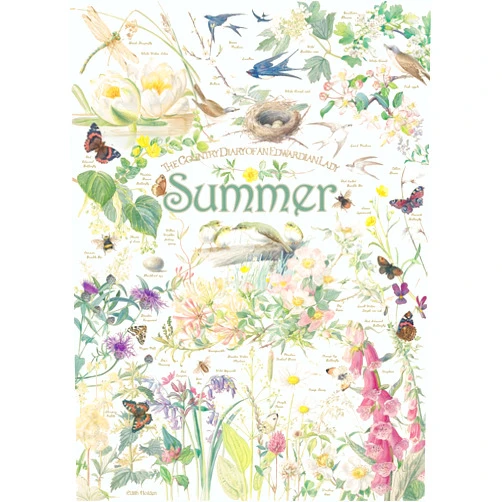 Cobble Hill Puzzle Company Ltd. Cobble Hill 1000 Piece Puzzle - Country Diary: Summer - Sample Poster Included