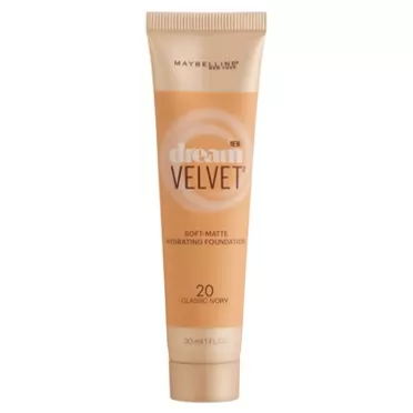 Maybelline New York Dream Velvet Soft-Matte Hydrating Foundation, Classic Ivory, 1 fl. oz. Classic Ivory 1