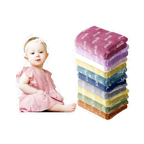 MXZLBY Personalized Baby Blankets for Girls with Name - Baby Boy Newborn Soft- Customized Blankets (30-40in)…