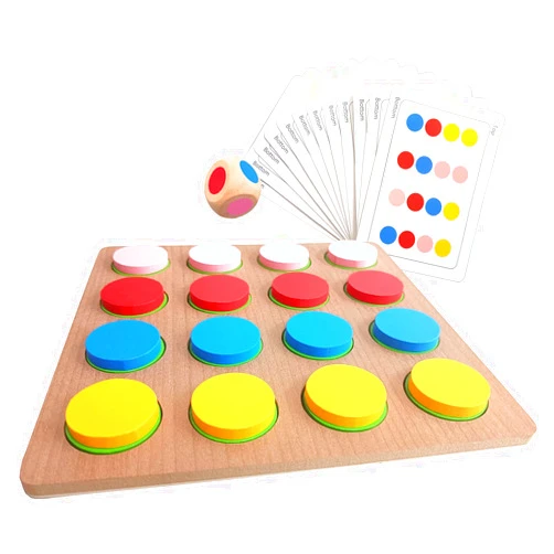 TieGokii Dementia Activities & Games for Seniors,Colors Match-Up Puzzles Gifts & Wooden Alzheimers Products for Elderly Adults