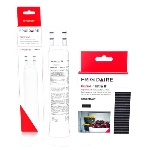Frigidaire PurePour PWF-1 (FPPWFU01) & PureAir Ultra II (PAULTRA2) Water & Air Filter Combo Kit