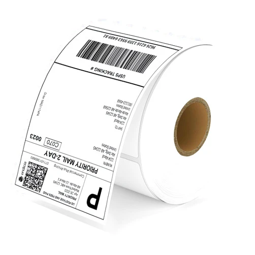 MUNBYN Thermal Direct Shipping Labels (Pack of 500, 4x6 Labels Per Roll) - Commercial Grade