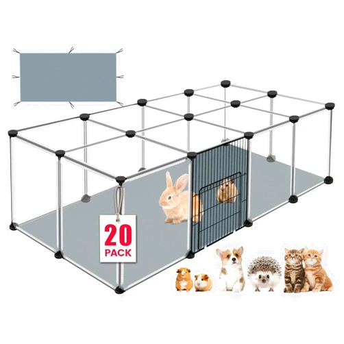 VISCOO 20 Panels Small Animals Playpen, 48