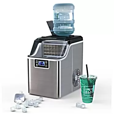Generic Portable Ice Maker 40Lbs/24H Countertop Self-Cleaning with Ice Scoop and Basket
