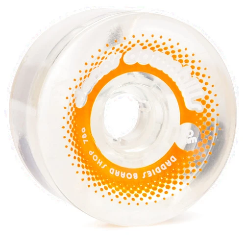 Daddies Board Shop Dano's Downhills Longboard Wheels 70mm 78a Clear