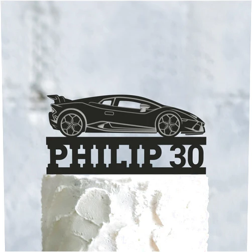 Egeshangb Race Car Birthday Cake Topper,sports Car Birthday Topper,race Car Party Cake Topper,race Car Theme Topper,race Car Baby Shower Topper for Special Event Celebration Party Cake Decoration Supplies.